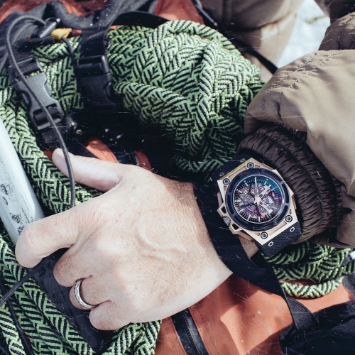 Linde Werdelin ChronoPassion Laurent Picciotto in Chamonix